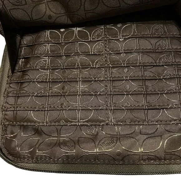 Vintage Fossil Crossbody Shoulder Messenger Canvas Bag Floral Boho Hippie Purse - Picture 10 of 16